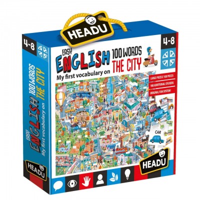 HEADU EASY ENGLISH 100 WORDS CITY (4-8 YAŞ)